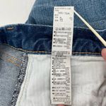 Moussy Vintage Lancaster Skinny Blue Jeans Distressed Splattered Embroidered 29 Photo 13