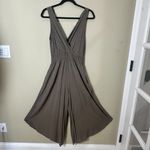 Ooh La Luxe Boutique Wide Leg Cropped Romper Jumpsuit Size Medium Photo 1
