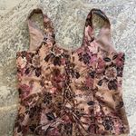 Bandolino Floral Shiny Satin Corset Photo 2