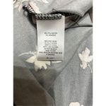 Wishful park  Blouse Size Small Black Floral Print Photo 4