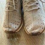 OTBT  Alstead Suede Leather Sneakers in a Light Beige Color Size 6 Photo 4