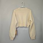 Reformation Harley Cashmere Embroidered Sweater Photo 7