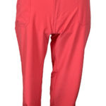 Dress Barn NEW DB Sunday Athleisure Casual Tie Ankle Pants Coral Pink Size 16 Photo 0
