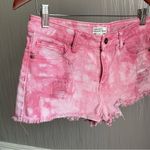 Forever 21 Pink Tie Dye Denim Mini Summer Shorts Size 27 Photo 3