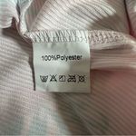 Unbranded Pink Floral Flamingo Print V Neck Ribbed Long Sleeve Top Size 4X Photo 9