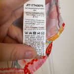 SheIn Cottagecore Patchwork Crop Top L | Tomato Lemon Strawberry Fruit Ruffle Blouse Photo 4