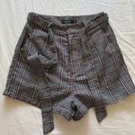 Nasty Gal Plaid Shorts Photo 3