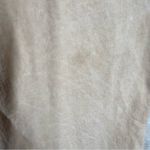 Cloth & Stone Anthropologie Tan Cream Tencel High Rise Straight Pants Photo 3