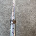 Vintage Native American 925 Sterling Silver Engraved Women’s Size 7.5” Blue Photo 3