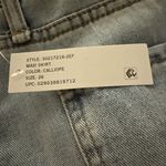 Circus NY Sam Edelman Size 26 Denim Jean Maxi Skirt Blue Calliope Back Slit NEW Photo 13