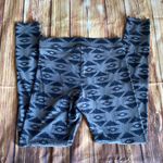 PINK - Victoria's Secret Gray/Black Cotton Leggings Sz Small Photo 2