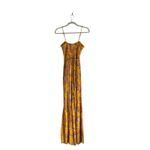 Free People  Little Of Your Love Jumpsuit in Marigold Size S Festival Boho Hippie Photo 4