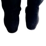 Stuart Weitzman Black Suede Hidden Wedge Below Knee Tall Boots Size 5.5M Photo 5