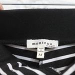 Monteau  Black Pinstripe Shorts Sz M Photo 3