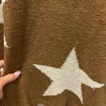 Altar'd State Altar’d State Brown Star Sweater Photo 5