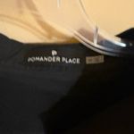 Tuckernuck Pomander Place  Black Accordion Back Button Up Shirt Photo 1