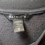Athleta Women's Balance Henley Sweatshirt Black Casual Athletic Minimalist Sz XS Photo 2
