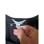 American Eagle Black Embroidered Flowy Blouse Size S Photo 4