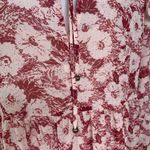 Free People Red These Dreams Babydoll Dress Sz Medium Photo 12