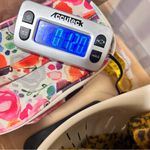 Anthropologie  Moth Sweater Cardigan Women Medium Mini Crop Twee Ditsy Lagenlook Photo 8