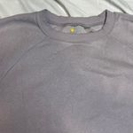 Zella Lilac Crew Neck Oversized Sweatshirt SZ XL Casual Athleisure Cozy Purple Photo 3