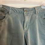 Canyon River Blues  Size 12 Army Green Straight Leg Jeans Photo 3
