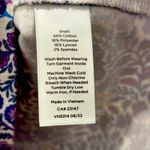 Talbots Fall Dark Purple Floral Stretch Denim Skirt, Size 4 Photo 9