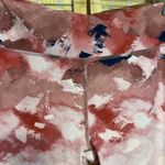 Fabletics  Shades of Pink and Blue Cropped Athletic Leggings Waist 30 Photo 4