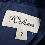 Anthropologie by Wolven Sugared Fleur Pencil Sequined Skirt Size 2 XS Floral Photo 10