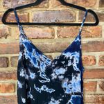 Lacausa  Blue Tie Dye Sleeveless Spaghetti Strap Playsuit Romper Women's Size XS Photo 1