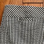 J.Crew  Seersucker Striped Blue White Cotton Pencil Skirt Women’s Size 8 Photo 2