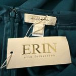 NWT ERIN FETHERSTON Pleated Maxi Skirt with Bow Size 8 Blue Photo 2