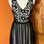 Miami  gothic feminine black lace mini dress Photo 7