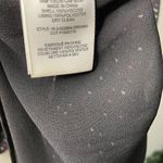 Joie  Black Assymetric Hem Ruffled Midi Dress With Hearts Large Photo 5