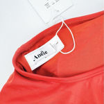 ANDIE  Swim The Caledonia Bikini Top Crossback in Chili Pepper‎ Large NWT Photo 4