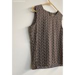 Notations Brown sleeveless blouse - Size S Photo 2