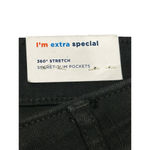 Old Navy Jeans Women's Size 28 Mid-Rise Rockstar Super Skinny Black Stretch NWT Photo 7