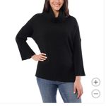 Cyrus  Black Cowl Neck Sweater for Women Photo 2