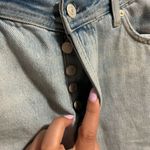 Free People NWT  We The Free Maggie Denim Distressed Straight Leg Jeans- Size 24 Photo 6