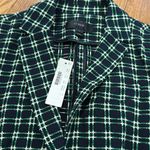 J.Crew NWT  shrunken textured green navy snap blazer St Pattys day spring 2 Photo 1