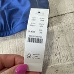 J.Crew  Heritage Scoop Neck Bikini Top‎ NWT size XS in Bright Blue Photo 3