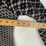 Chiaramente‎ Italy Wool Blend Cardigan Sweater Button Front Black Beige Small Photo 6