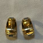 Christian Dior DIOR CODE EARRINGS Gold-Finish Metal and Pastel Blue Lacquer Photo 6