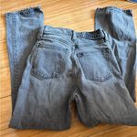 Abercrombie & Fitch Abercrombie 90s Straight Ultra High Rise Straight Leg Grey Jeans Photo 3