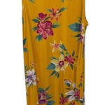 Old Navy Floral Print Sleeveless Tank Dress Yellow Pink White - Size M Photo 0