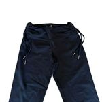 Kyodan  Black Elastic Waist Pull On Capri Yoga Sporty Straight Leg Mid Rise Sz S Photo 2