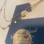 Universal Threads Universal Thread necklace double chain fashion jewelry Gold New with tag OS Photo 4