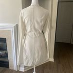 We Wore What  Mini Dress Cream Size L Long Sleeve  Photo 9