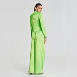 Retrofête RETROFETE Pauletta Pant In Lime Punch Photo 4