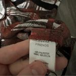 Lovers + Friends  Plaid Camisole Tank Top Women's Size Large‎ Lace Trim V-Neck Photo 7